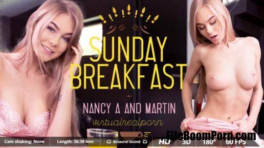 VirtualRealPorn: Nancy A - Sunday breakfast [UltraHD 2K/1600p/4.21 GB]