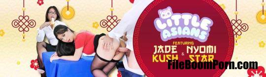 TeamSkeet, LittleAsians: Jade Kush, Nyomi Star - Asian Labia For Lunch [HD/720p/1.84 GB]