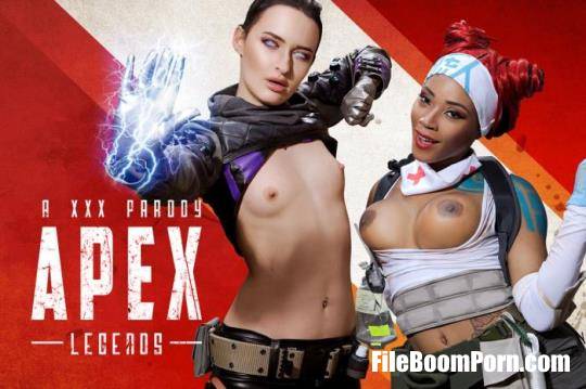 VRcosplayx: Sasha Sparrow, Kiki Minaj - Apex Legends A XXX Parody in 4K [UltraHD 2K/1920p/12.6 GB]