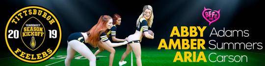 TeamSkeet, BFFS: Amber Summers, Abby Adams, Aria Carson - The Tittsburgh Feelers [FullHD/1080p/3.56 GB]