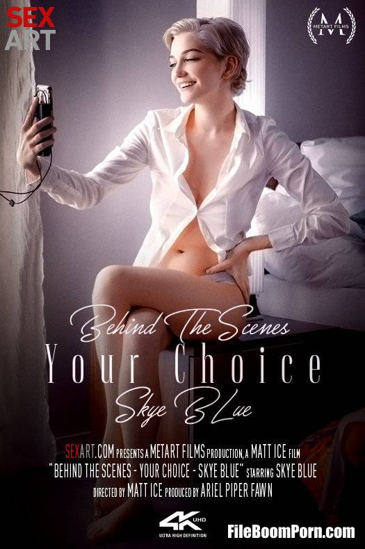 SexArt, MetArt: Skye Blue - Behind The Scenes: Your Choice [UltraHD 4K/2160p/3.77 GB]