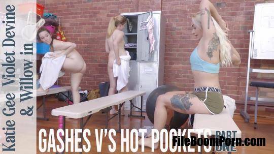 GirlsOutWest: Katie Gee, Violet, Willow - Gashes Vs Hot Pockets [FullHD/1080p/1.58 GB]