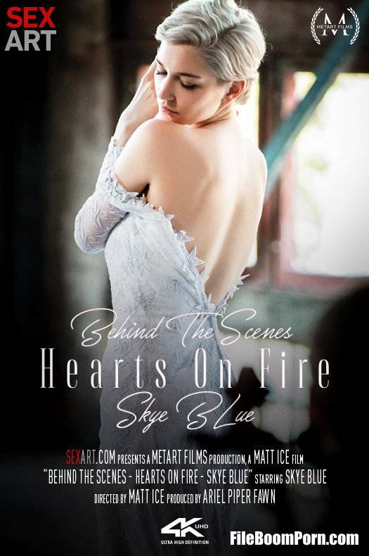 SexArt, MetArt: Skye Blue - Behind The Scenes: Skye Blue - Hearts On Fire [UltraHD 4K/2160p/3.47 GB]