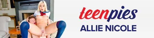 TeamSkeet, TeenPies: Allie Nicole - Schoolgirl Sperm Injection [FullHD/1080p/3.46 GB]