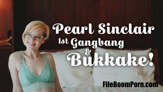 TexxxasBukkake, TexasBukkake, ManyVids: Pearl Sinclair - Pearl's 1st Gangbang and Bukkake [FullHD/1080p/2.74 GB]