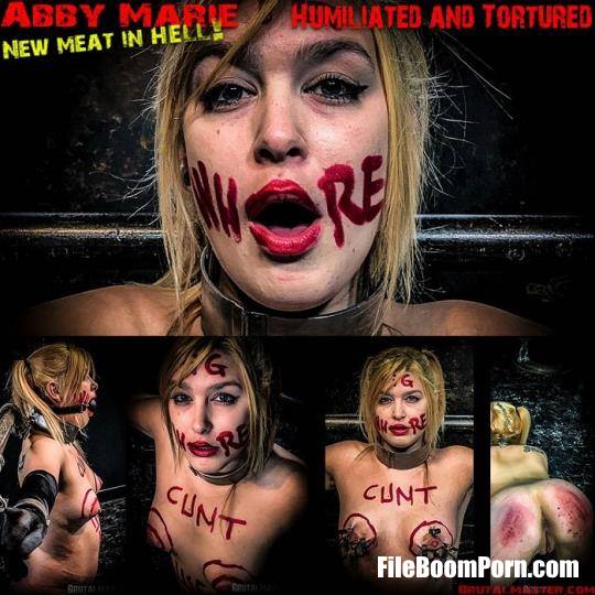 BrutalMaster: Abby Marie - Humiliated and Tortured [FullHD/1080p/1.46 GB]