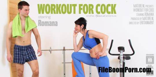 Mature.nl: Romana E. (38) - The Naughty Gym Instructor [FullHD/1080p/1.45 GB]