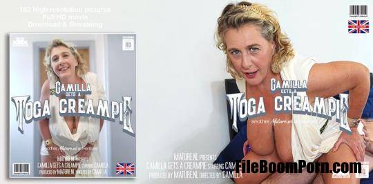 Mature.nl, Mature.eu: Camilla C - Camilla dresses up in a toga and waiting for her pussy to be filled with a creampie [FullHD/1080p/1.46 GB]