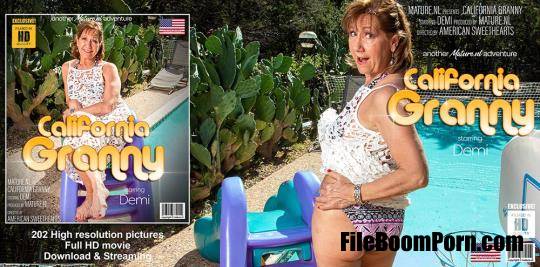 Mature.nl: Demi (61) - Californian Granny Demi loves getting hot in the sun [FullHD/1080p/2.25 GB]