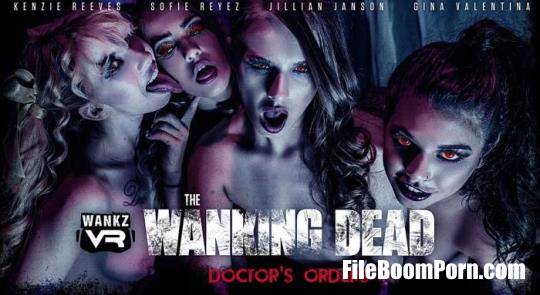 WankzVR: Gina Valentina, Jillian Janson, Kenzie Reeves, Sofie Reyez - The Wanking Dead: Doctor's Orders [UltraHD 2K/1920p/16.7 GB]