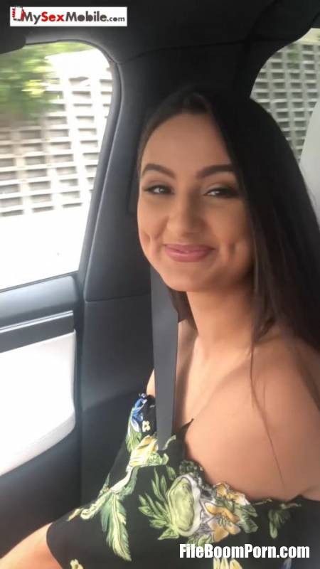 MySexMobile: Eliza Ibarra - Blowjob In The Car In The Streets Of Los Angeles [FullHD/1080p/1.09 GB]