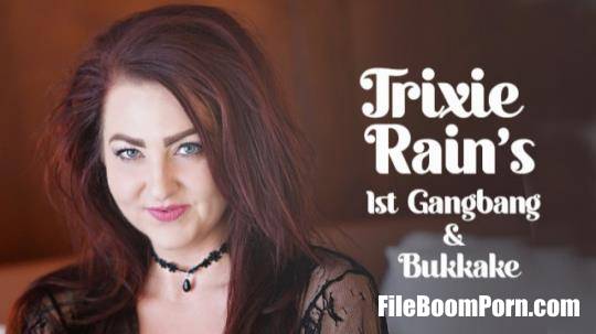 TexxxasBukkake, TexasBukkake, ManyVids: Trixie Rainn - Trixie's 1st Gangbang & Bukkake [FullHD/1080p/3.34 GB]