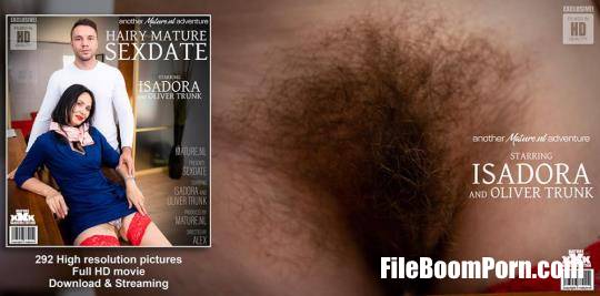 Mature.nl, Mature.eu: Isadora, Oliver Trunk - A hairy old and young sexdate that turns into hard anal sex [FullHD/1080p/1.48 GB]
