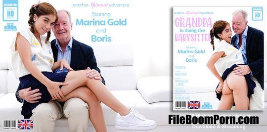 Mature.nl: Boris B (60), Marina Gold (19) - Grandpa is doing the 19 year old babysitter [HD/1060p/1.72 GB]