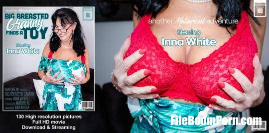 Mature.nl: Inna White (64) - Inna White is a big breasted granny who loves to play with her unshaved pussy [FullHD/1080p/1.45 GB]