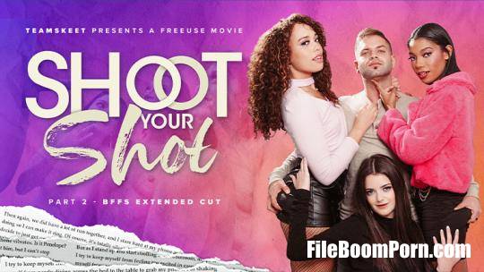 BFFS, TeamSkeet: Penelope Kay, Vivianne DeSilva, Eden West, Bella Forbes - Foursome Is Better Than None: A Shoot Your Shot Extended Cut [SD/480p/258 MB]