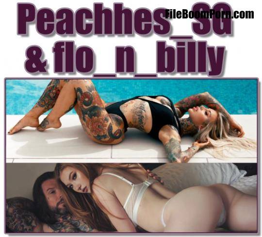 Peachhes SG, Flo N Billy - Threesome Sex Scene [HD/720p/2.23 GB]