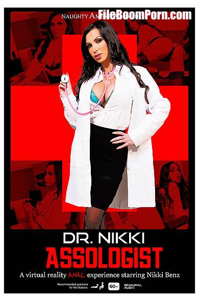 NaughtyAmericaVR: Nikki Benz, Chad White - DR. NIKKI ASSOLOGIST - Dr. Nikki Benz gives her patient a checkup he will never forget [UltraHD 4K/3072p/10.3 GB]