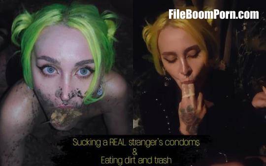 faphouse: Forest Whore - Sucking a real stranger's condoms eating trash and dirt. My absolutely extreme night walk [UltraHD 4K/2160p/2.02 GB]