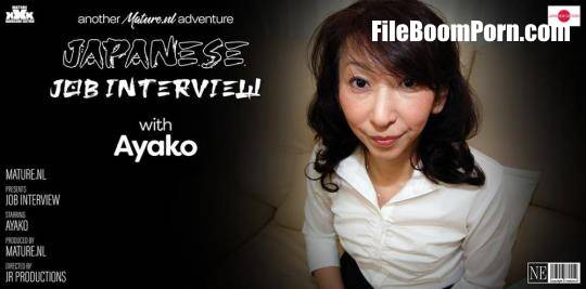 Mature.nl: Mako Shinozuka (45) - Skinny Japanese MILF Mako Shinozuka gets creampied after her job interview [FullHD/1080p/2.14 GB]