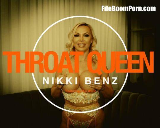 OnlyFans: Nikki Benz - Throat Queen Part 2 [FullHD/1080p/840 MB]