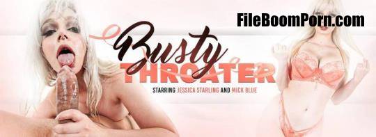 Throated: Jessica Starling - Jessica Starling Is A Busty Throater [FullHD/1080p/1.09 GB]