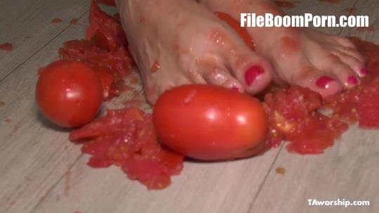 TAWorship - Ambers Tomato Food Foot Fetish [FullHD/1080p/265.56 MB]