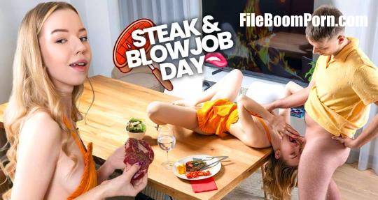 Mirka Grace, Mirka - Steak & Blowjob day [FullHD/1080p/1.08 GB]