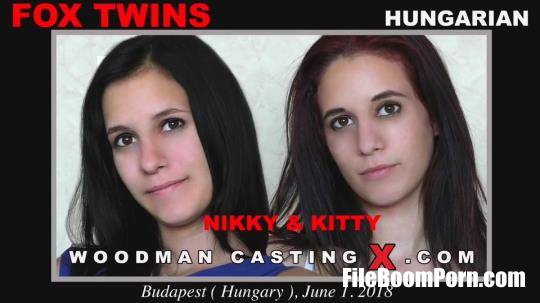 WoodmanCastingX: Kitty Fox, Nikky Fox - Fox Twins - Casting X 190 * Updated * [FullHD/1080p/5.48 GB]