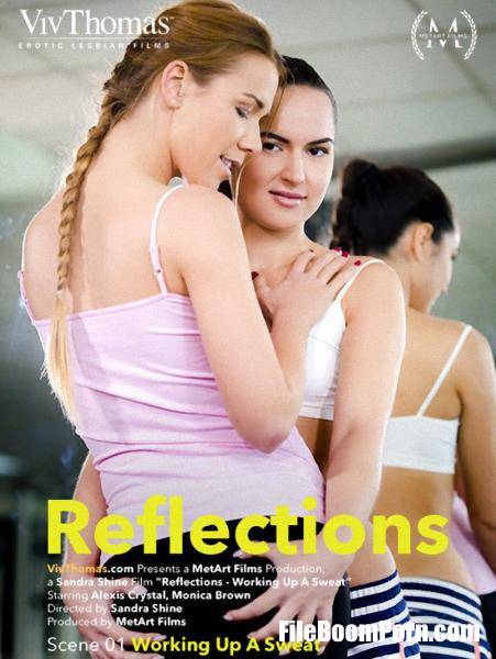 Alexis Crystal, Monica Brown - Reflections. Episode 1 - Working Up A Sweat (HD/720p/896 MB) MetArt