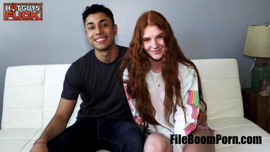 HotGuysFUCK: Jane Rogers - Pretty Boy Latino With Big Dick Victor Frank Loves The Tight Pussy On His First Redhead Jane Rogers [FullHD/1080p/1.49 GB]
