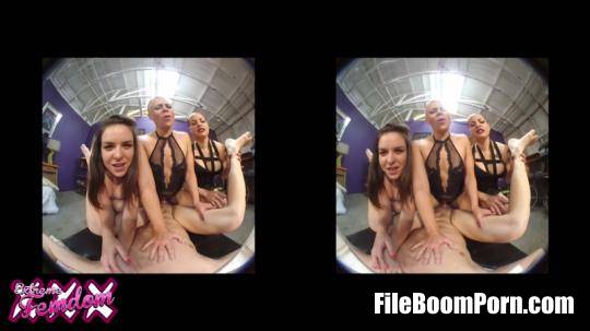 XXX Extreme Femdom, Clips4sale: Bettie Bondage, Juliette March, Domina Helena - VR Pegging Foursome [FullHD/1080p/557 MB]