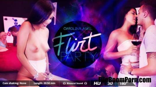 VirtualRealPorn: Carolina Abril - Flirt Party [UltraHD 2K/1600p/4.38 GB]