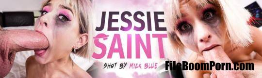 Throated: Jessie Saint - Jessie Saint Takes On 2 Cocks! [HD/720p/557 MB]