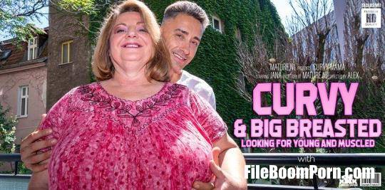 Jana (59) - Curvy big breasted Jana loves younger muscled men [FullHD/1080p/1.48 GB] Mature.nl, Mature