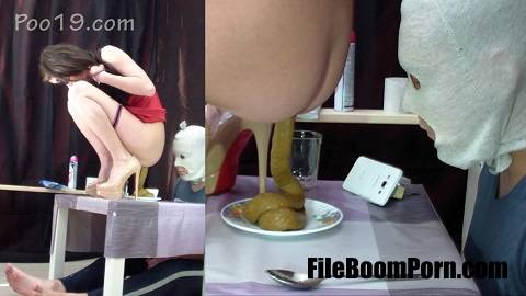 Poo19: MilanaSmelly - Shit was a lot, the taste and smell was amazing [FullHD/1080p/952 MB]