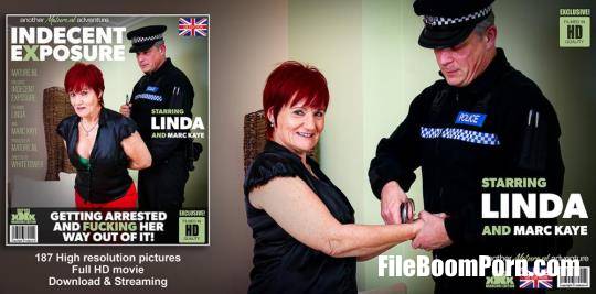 Mature.nl: Linda (EU) (63) - Mature Linda getting arrested for indecent exposure [HD/1064p/1.67 GB]