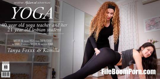 Mature.nl: Kamilla (21), Tanya Foxxx (40) - Old and young lesbian yoga class goes wicked [FullHD/1080p/1.64 GB]