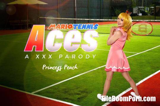 VRCosplayX: Lilly Bell - Mario Tennis Aces: Princess Peach A XXX Parody [UltraHD 4K/3584p/12.9 GB]
