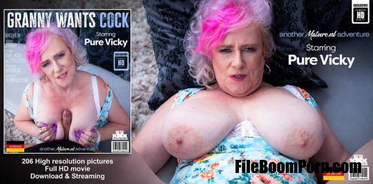 Mature.nl: Pure Vicky (EU) (60), Titus Steel (46) - Pure Vicky is a granny that gets fucked in POV style [FullHD/1080p/1.18 GB]
