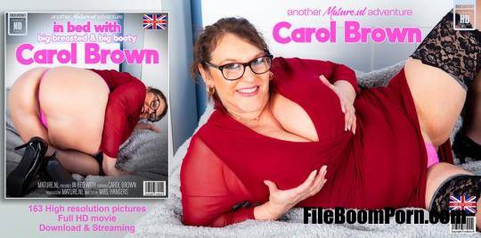 Mature.nl: Carol Brown (EU) (54) - Would you love it to step in bed with huge breasted MILF Carol Brown? [FullHD/1080p/1.09 GB]
