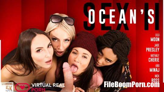 VirtualRealPorn: Jade Presley, Kiki Minaj, Lilu Moon, Nathaly Cherie - Ocean's Sex II [UltraHD 4K/2700p/9.64 GB]