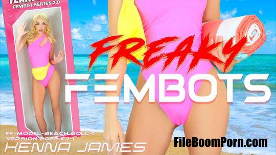 Kenna James - Beach Babe Gets Me The Follows [HD/720p/685 MB] FreakyFembots, TeamSkeet
