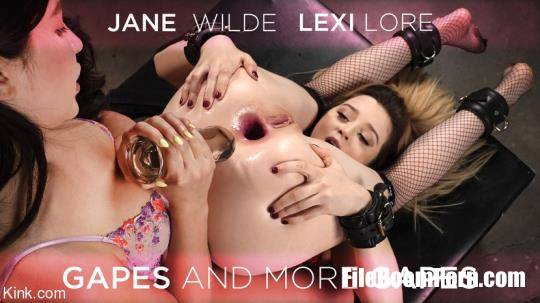 EverythingButt, Kink: Lexi Lore, Jane Wilde - Gapes And More Gapes: Jane Wilde And Lexi Lore [HD/720p/2.09 GB]