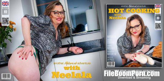 Mature.nl: Neelala (EU) (45) - Kitchen time with mature Neelala while she's getting hot and steamy [FullHD/1080p/1.26 GB]