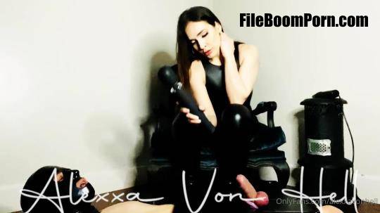 AlexxaVonHell: Using My Trampling Table To Tease And Torment My Poor Little Chastity Slave. I Want To See More Devo [FullHD/1080p/649.4 MB]