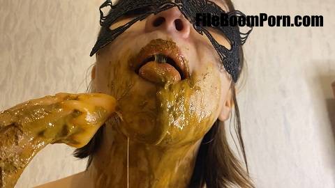 ScatShop: p00girl - Poop, fuck in mouth and feel sick, smear [FullHD/1080p/1.54 GB]