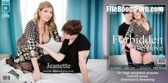 Mature.nl: Jeanette (57), Lenny Yankee (26) - An old and young forbidden affair between a toyboy and MILF Jeanette gets wet and wild [FullHD/1080p/1.46 GB]