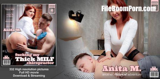 Mature.nl, Mature.eu: Anita M (41), Steve (23) - Big breasted curvy MILF chiropractor Anita has the best fucking medicine for her horny patients [FullHD/1080p/1.18 GB]