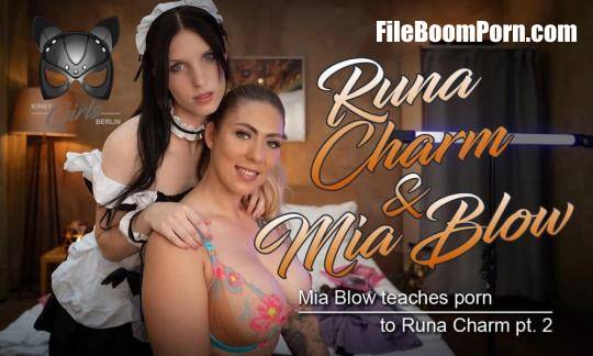 KinkyGirlsBerlin, SLR: Mia Blow Mia, Runa Charm - Mia Teaches Porn To Runa Charm Pt. 2 [UltraHD 4K/4096p/9.18 GB]